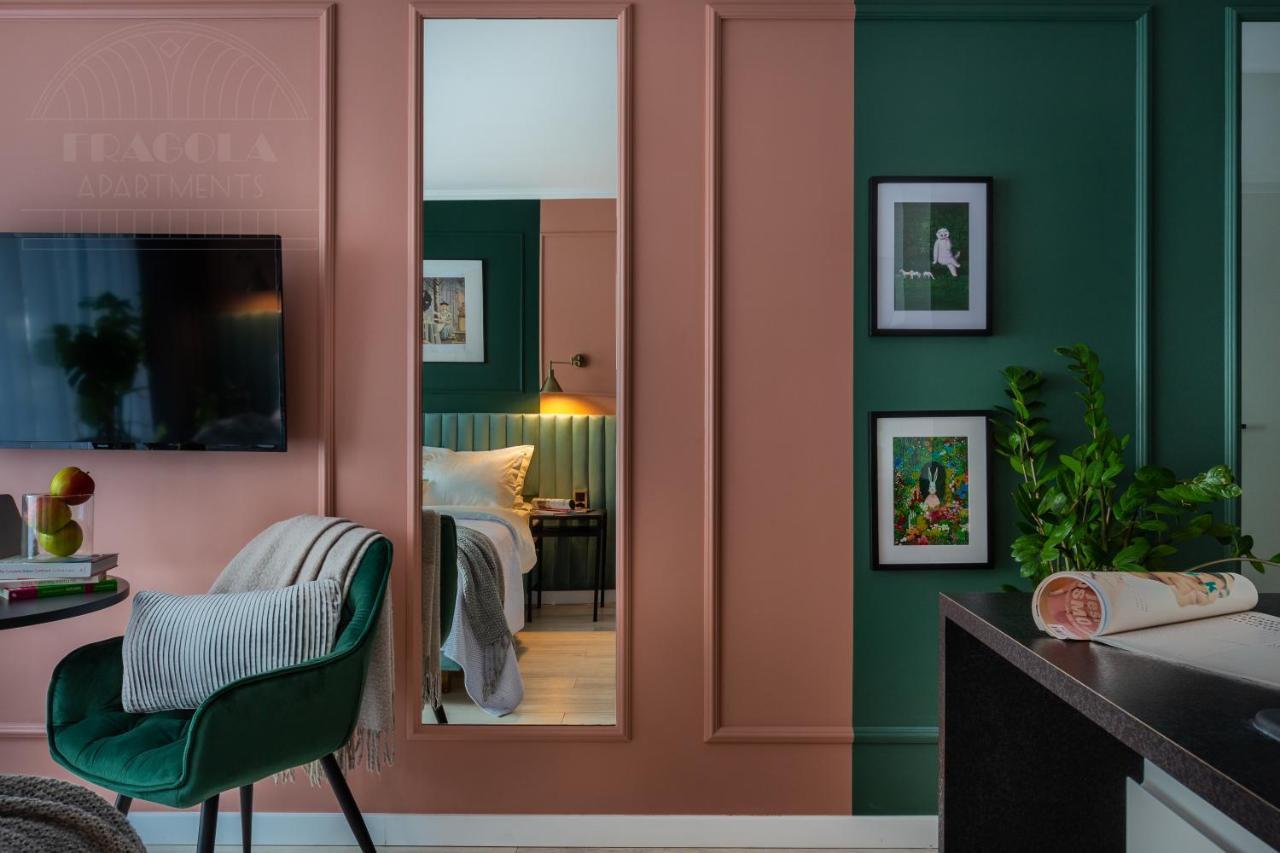 Modern View Of Planty Park Appartement Krakau Buitenkant foto