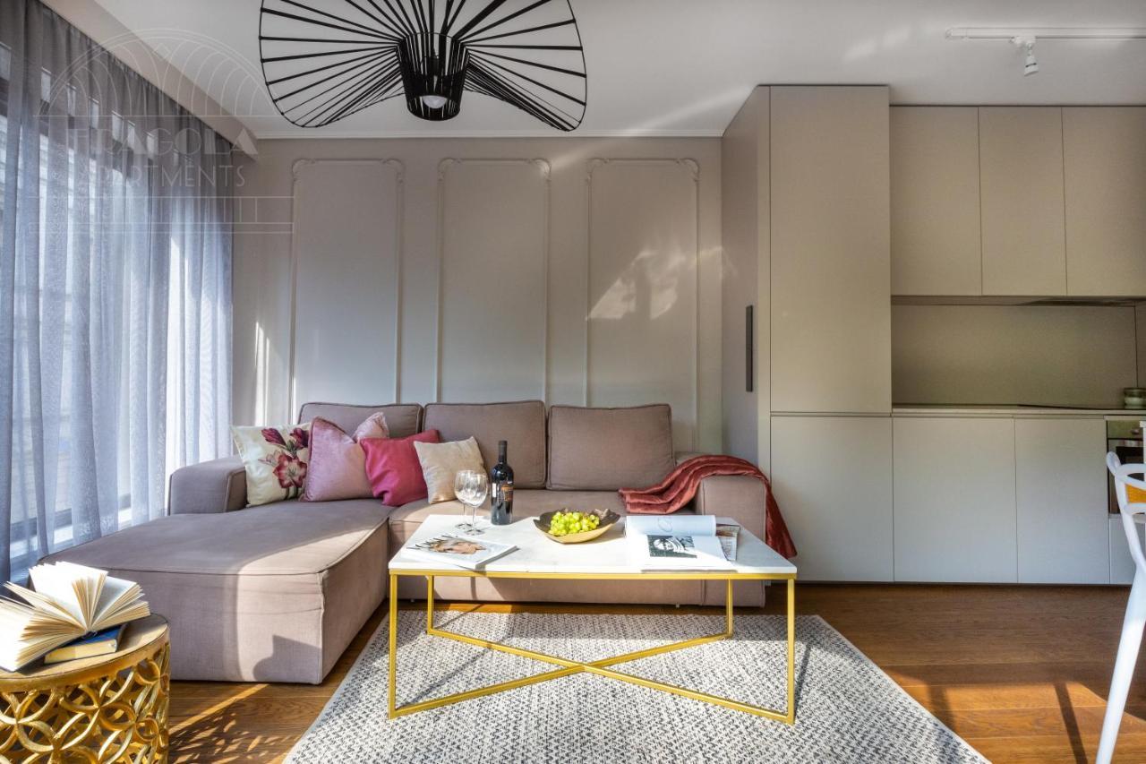 Modern View Of Planty Park Appartement Krakau Buitenkant foto