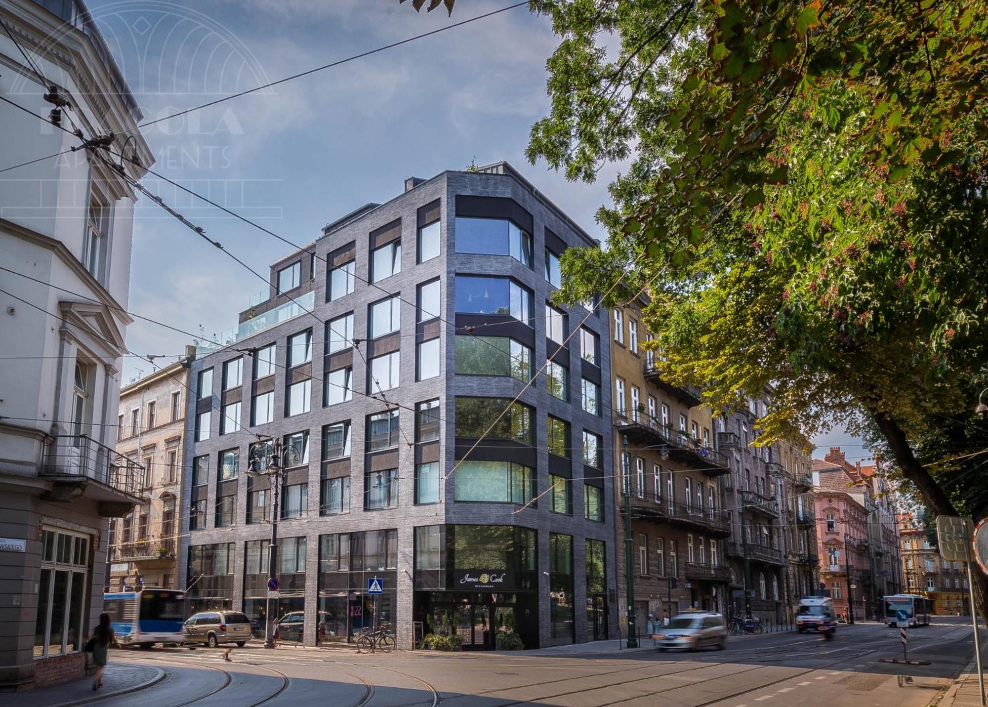 Modern View Of Planty Park Appartement Krakau Buitenkant foto