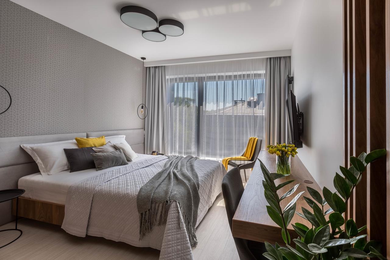 Modern View Of Planty Park Appartement Krakau Buitenkant foto